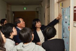 学生さんたちの在室表