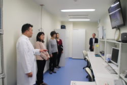 CPC建設予定地の見学